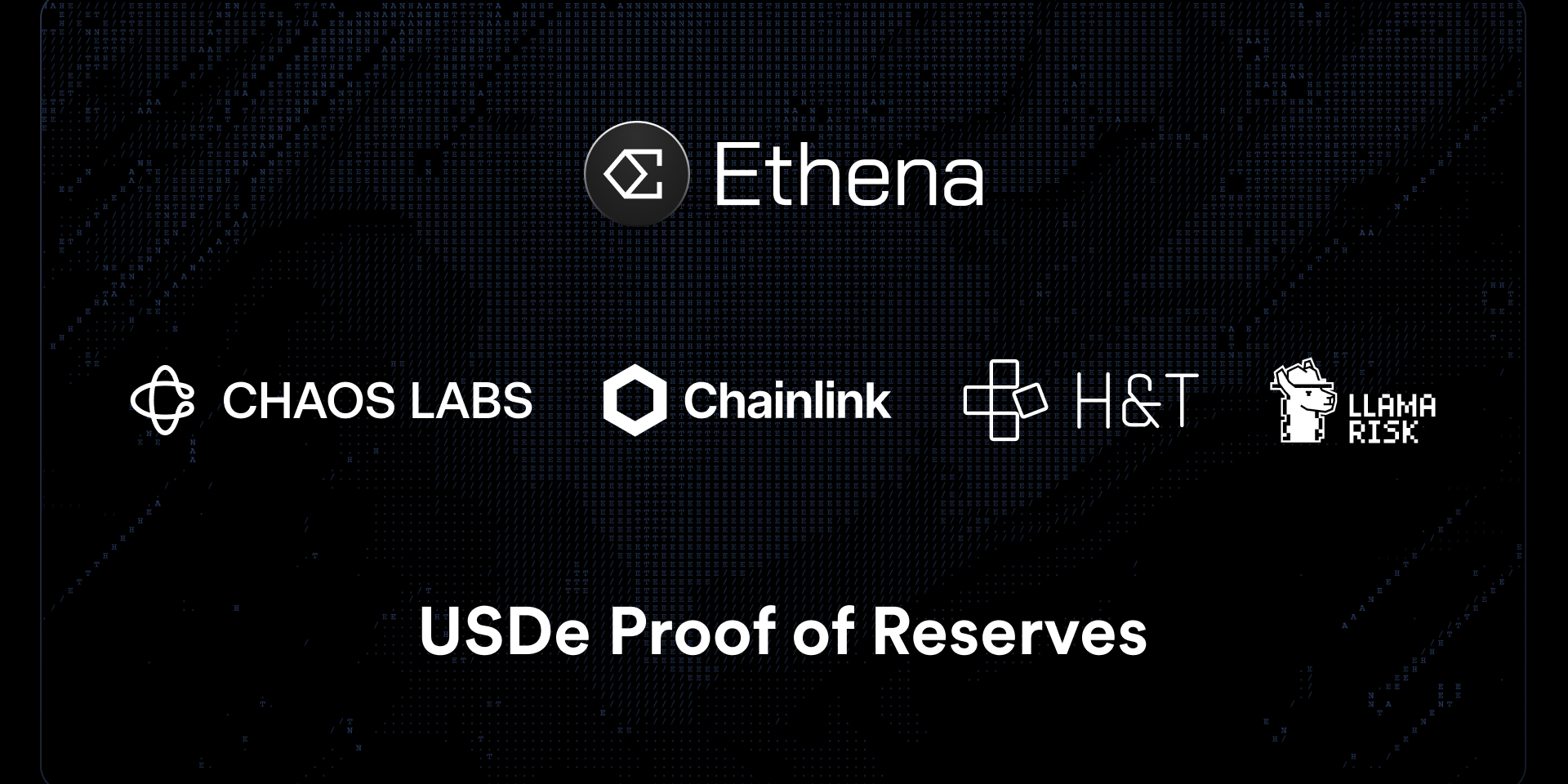 Chaos Labs Edge Proof of Reserves Ethena Labs