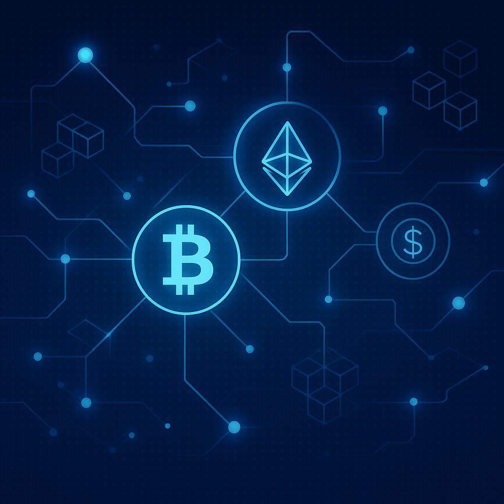 Conceptual image representing the 2025 DeFi stablecoin depeg crisis, showing digital dollar symbols shattering or breaking apart to symbolize the loss of the $1 peg in November 2025.
